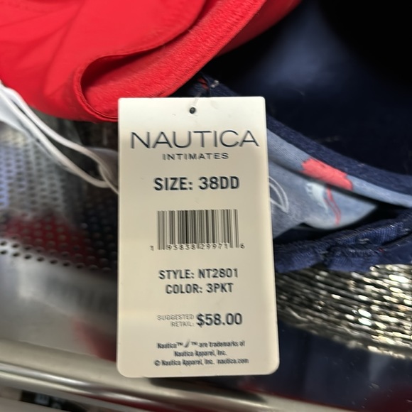 NWOT Lot of 5 Nautica 38DD Bras - Picture 4 of 7